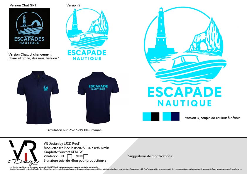 Logo Escapades nautiques V3
